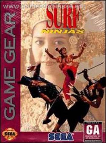 Cover Surf Ninjas for Game Gear